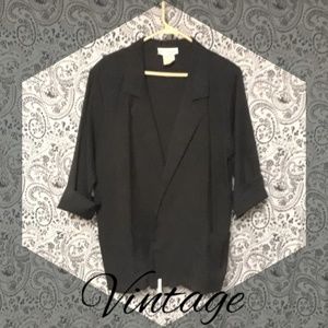 ☆VINTAGE Linen Blazer